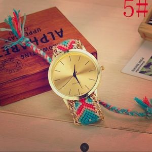 Braided Bracelet watch